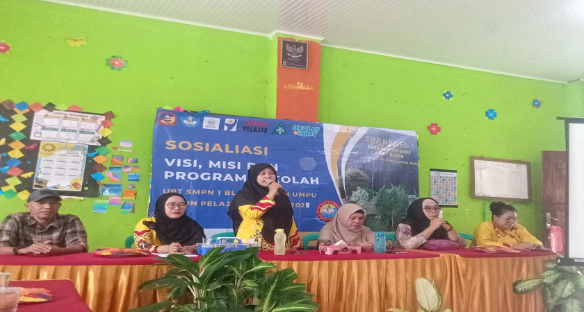 Sambut Tahun Ajaran Baru, UPT SMPN 1 Blambangan Umpu Perkenalkan Visi-Misi dan Program Unggulan Sekolah